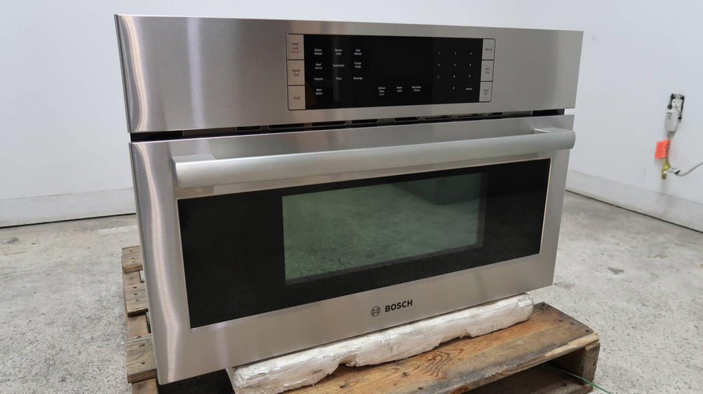 Bosch 800 Series 30" True Convection Sensor Cook SpeedChef SS Oven HMC80152UC