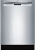 Bosch 300 Series 24" SS 44 dbA Infolight Full Console Dishwasher SHEM63W55N