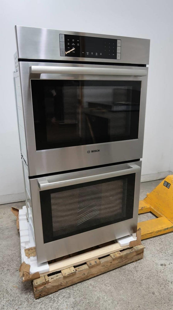 Bosch 800 Series 30" 4.6 cu.ft 12 Mode Double Electric SS Wall Oven HBL8651UC