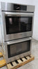 Bosch 800 Series 30" 4.6 cu.ft 12 Mode Double Electric SS Wall Oven HBL8651UC