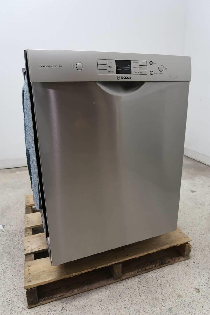 Bosch 100 Series 24" 50dB Full Console EcoSense Stainless Dishwasher SHEM3AY55N