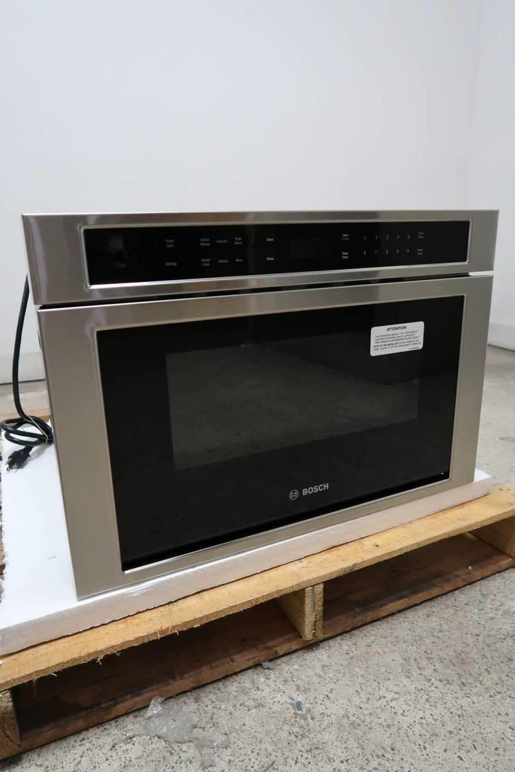 Bosch 800 Serie 24" 950W SS Touch Control Built-in Microwave Drawer HMD8451UC