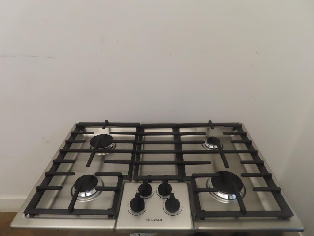 Bosch 500 Series NGM5056UC 30 Inch Gas Cooktop Sealed Burners Stainless Steel