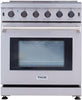 Thor Kitchen LRG3001U 30 Inch Freestanding Gas Range Stainless Steel