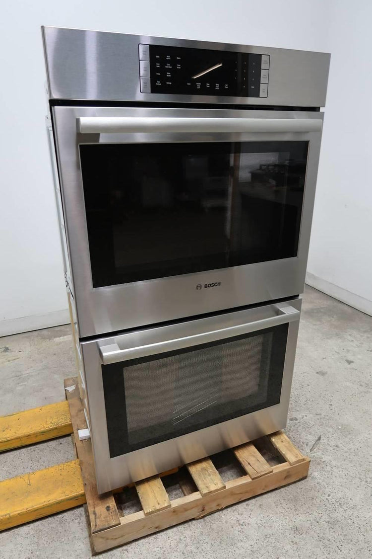 Bosch 800 Series 30" 4.6 cu.ft Convection SS Double Electric Wall Oven HBL8651UC