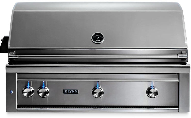 Lynx Professional Grill Series L42R3NG 42" 1,200 sq.in Built-In Nat. Gas Grill