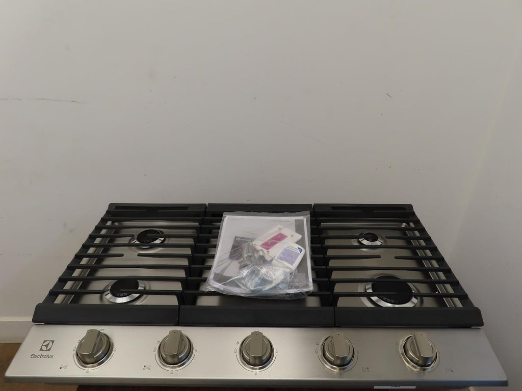 Electrolux ECCG3668AS 36" Gas Cooktop with 5 Sealed Burners SSteel Full Warranty