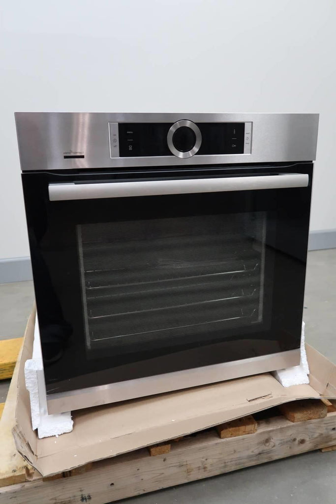 Bosch 500 Series 24" SS Home Connect 11 Mode Single Electric Wall Oven HBE5452UC