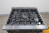 Bosch 800 Serie 30" BLK Stainless 5 Sealed Burners 3.6 cu.ft Gas Range HGS8045UC