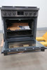 Bosch 800 Serie 30" BLK Stainless 5 Sealed Burners 3.6 cu.ft Gas Range HGS8045UC