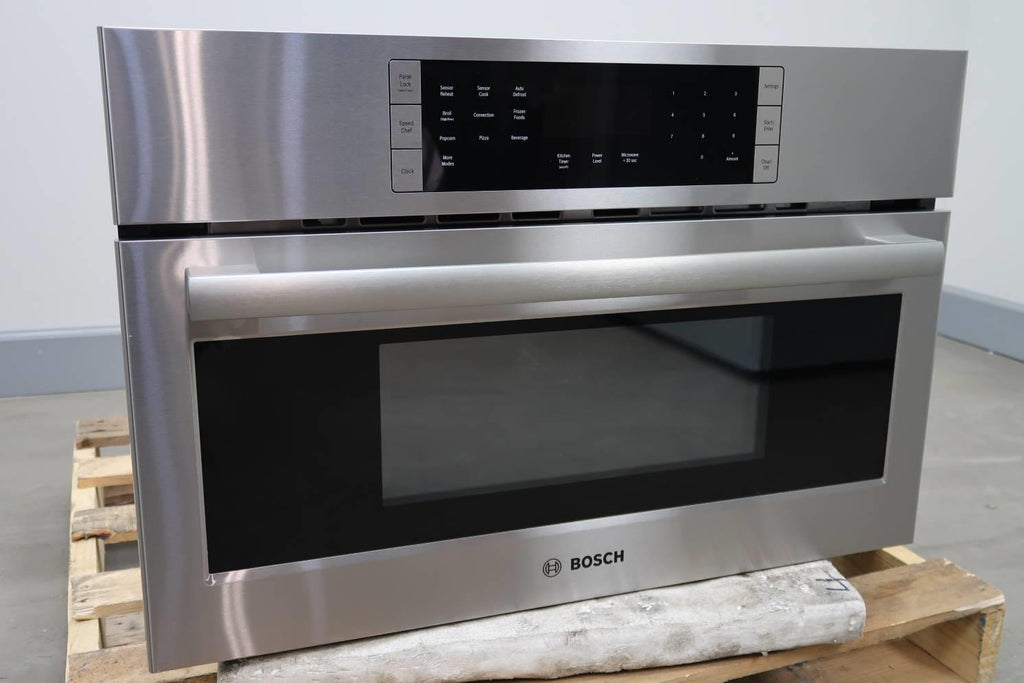 Bosch 800 Series 30" SS True Convection Sensor Cook SpeedChef Oven HMC80152UC