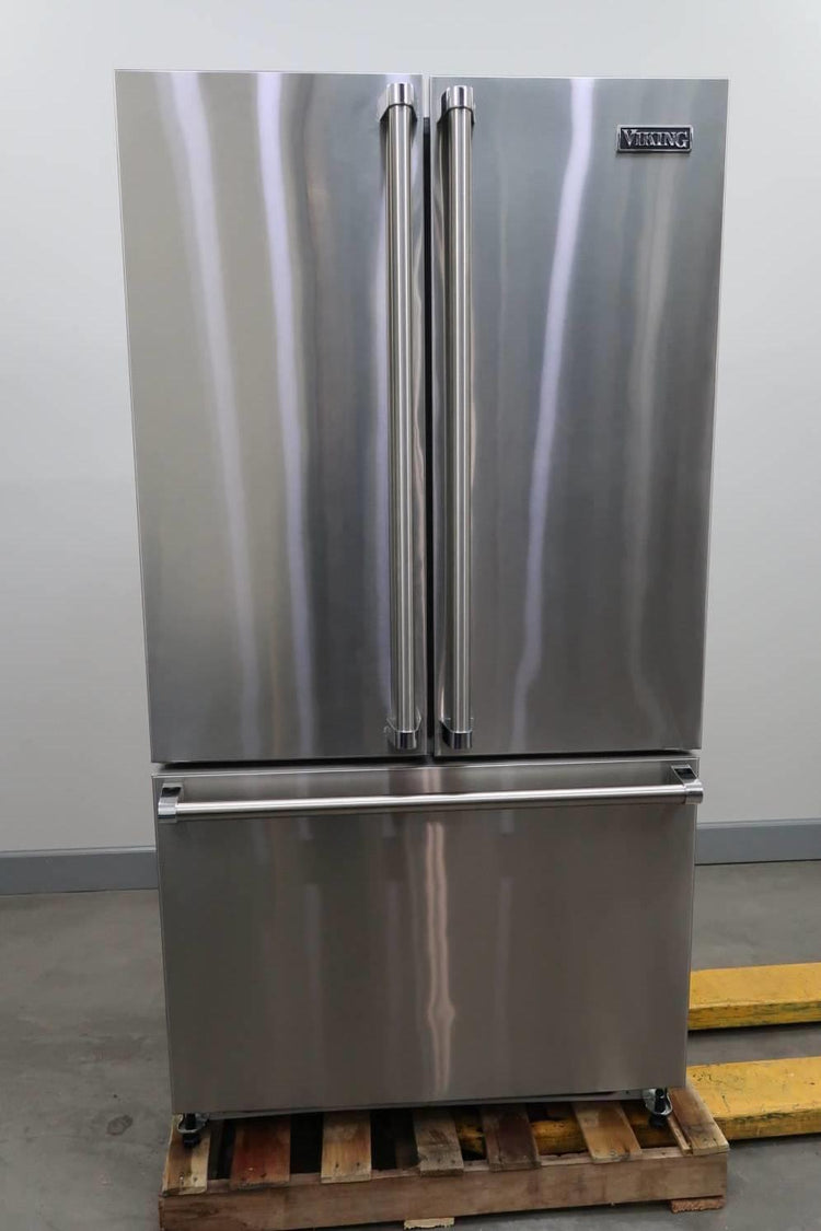 Viking 3 Series '20 36" LED Counter Depth French-Door Refrigerator /RVRF3361SS