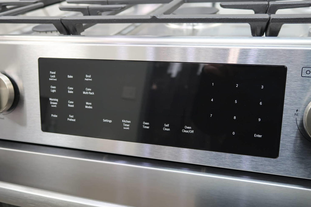 Bosch 800 Series 30" SS Slide-In European Convection Dual Fuel Range HDI8056U