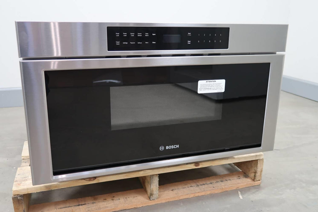 Bosch 800 Series 30" SS 950W Touch Control 1.2 cu.ft Microwave Drawer HMD8053UC