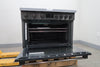 Bosch 800 Series 36" Black Stainless 6 Sealed Burner Duel Fuel Range HDS8645U