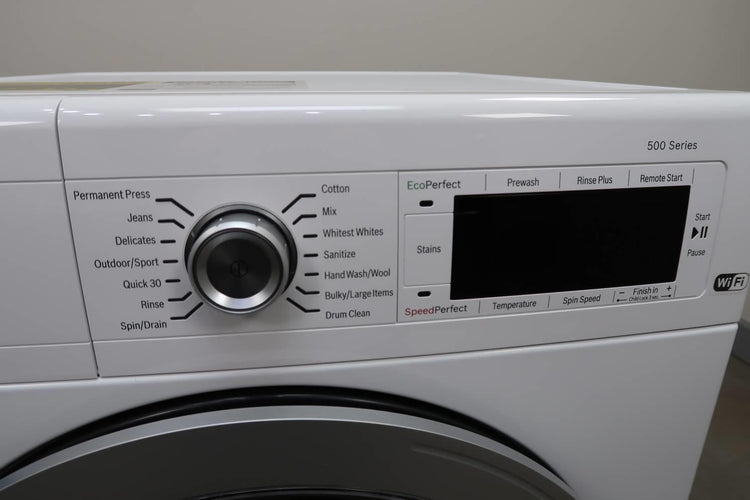 Bosch 500 Series 24" Compact Front Load 2.2 Cu. Ft  WHT Smart Washer WAW285H1UC