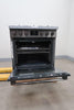 Bosch 800 Serie 30" BLK Stainless 3.6 cu.ft 5 Sealed Burners Gas Range HGS8045UC