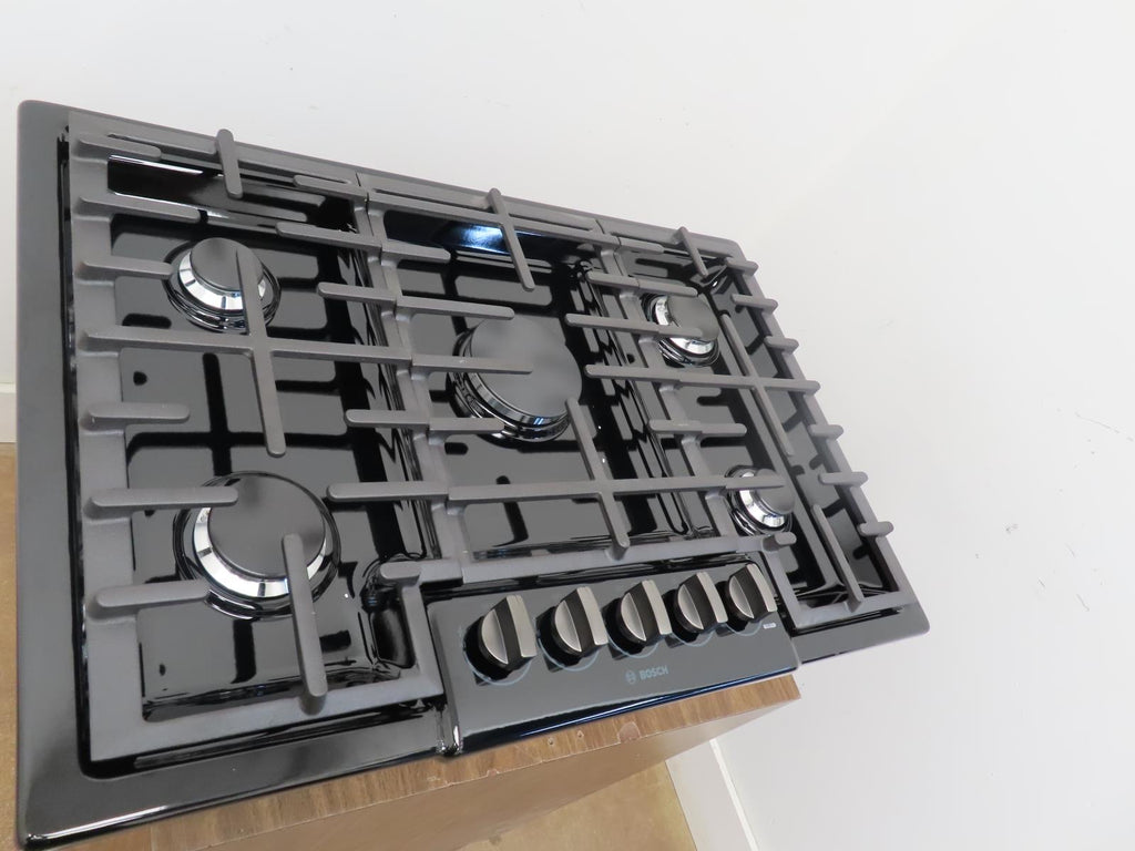 Bosch 800 Series 30" 5 Burners Black Gas Cooktop NGM8046UC Full Manufa. Warranty