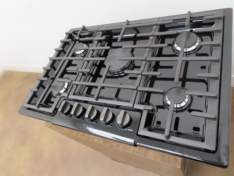 Bosch 800 Series 30" 5 Burners Black Gas Cooktop NGM8046UC Full Manufa. Warranty