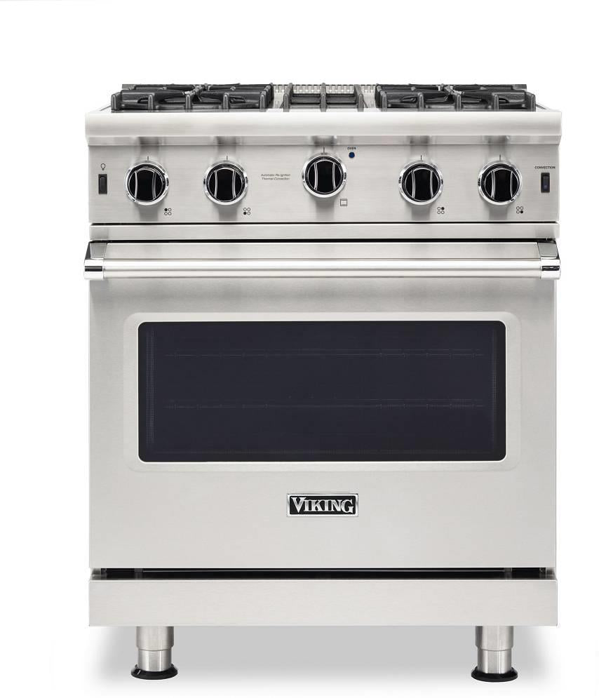 Viking 5 Series 30" Liquid Propane 2024 Professional Gas Range VGIC53024BSSLP