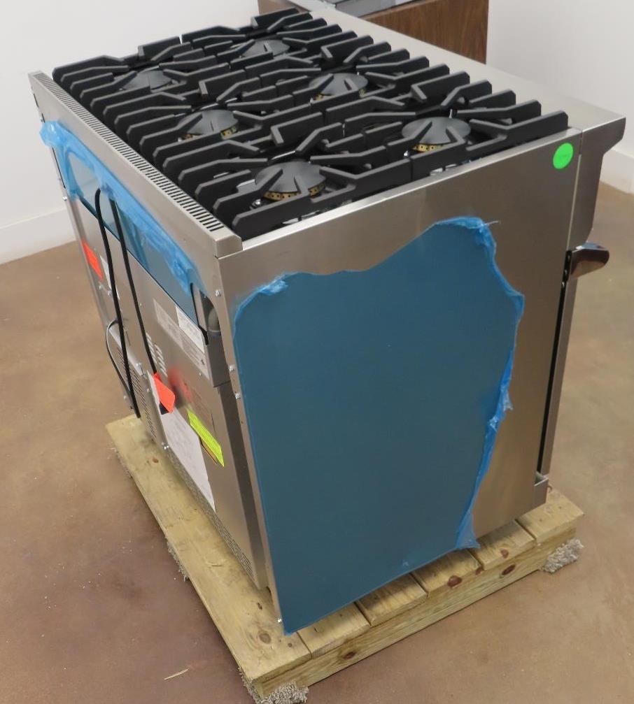 Viking 5 Series VGR5366BSS 36" Pro-Style Natural Gas Range 2017 Model Stainless