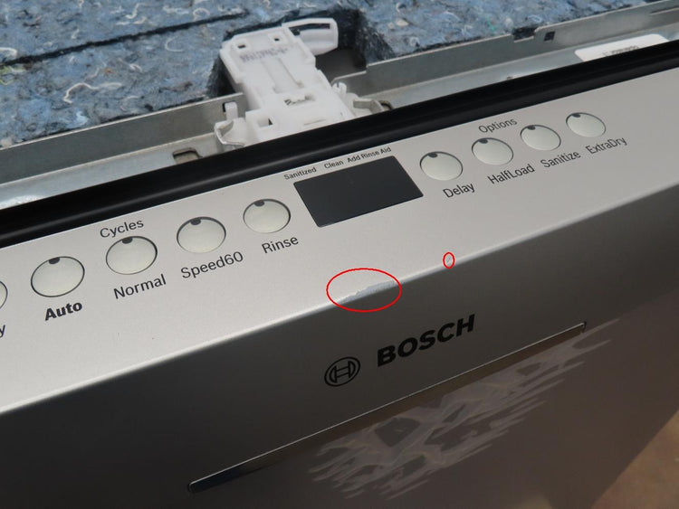 Bosch 300 Series SHSM63W55N  24" 3rd Rack 44 dBA Fully Integrated Dishwasher