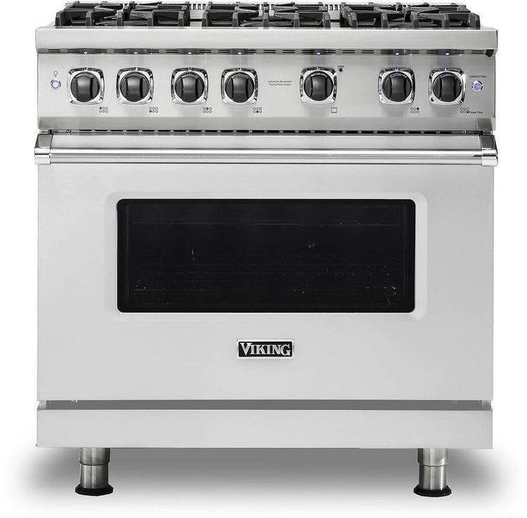 Viking 5 Series VGR5366BSS 36" Pro-Style Natural Gas Stainless Range 2018 Model