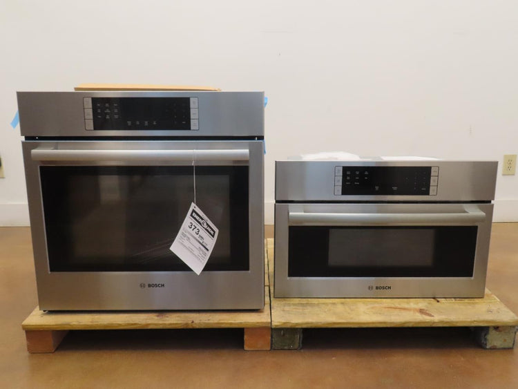 Bosch 800 Series HBL87M53UC 30" Microwave Combination Wall Oven Full W
