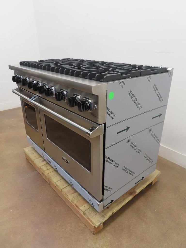 Viking 5 Series 48" Freestanding Gas Range VGR5488BSS 2020 Model Production IMGS
