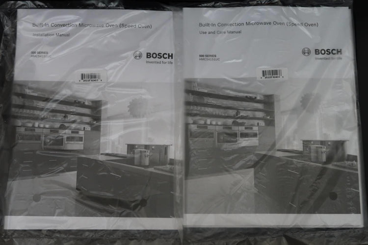 Bosch 500 Series 24" 1000w SS 1.6 cu.ft. Power 2-in-1 Speed Oven HMC54151UC