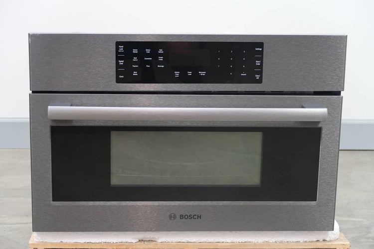 Bosch 800 Series 30" Electric Combination 1.6 cu. ft Single Wall Oven HMC80242UC