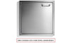 Lynx Professional Grill Series LDR24L 24 in Single Access Door: Left Hinge Swing