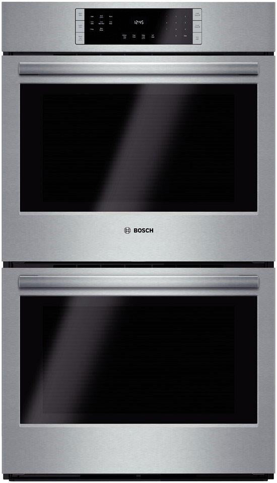 Bosch 800 Series HBL8651UC 30" Double Electric Convection Wall Oven Excellent