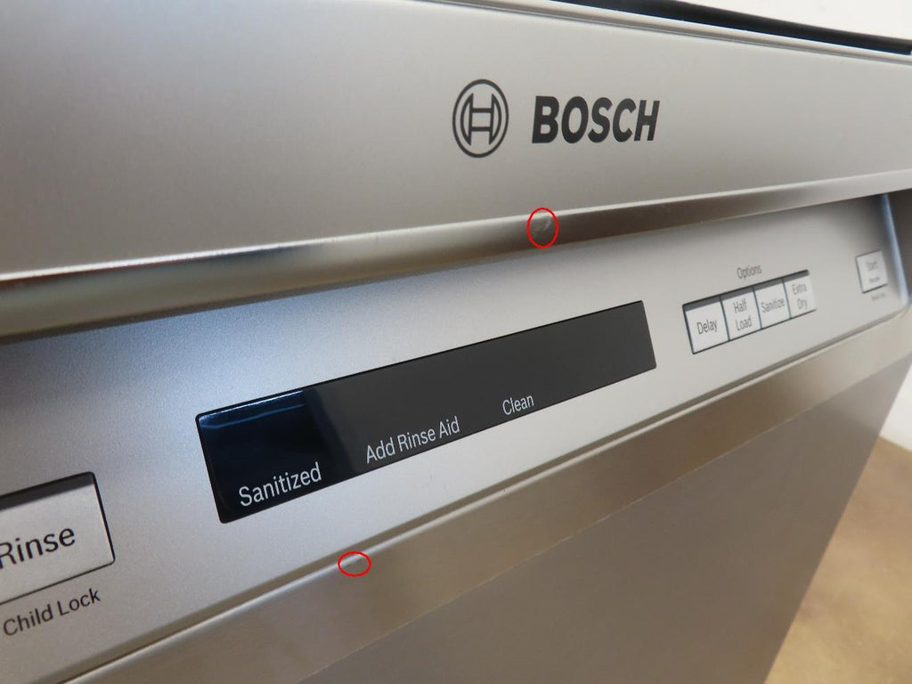 Bosch 300 Series SHEM63W55N 24" 3rd Rack  AquaStop Dishwasher Full Warranty