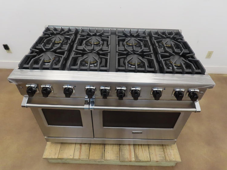 Viking 5 Series VGR5488BSS 48" Freestanding Gas Range 2020 Model Production IMGS