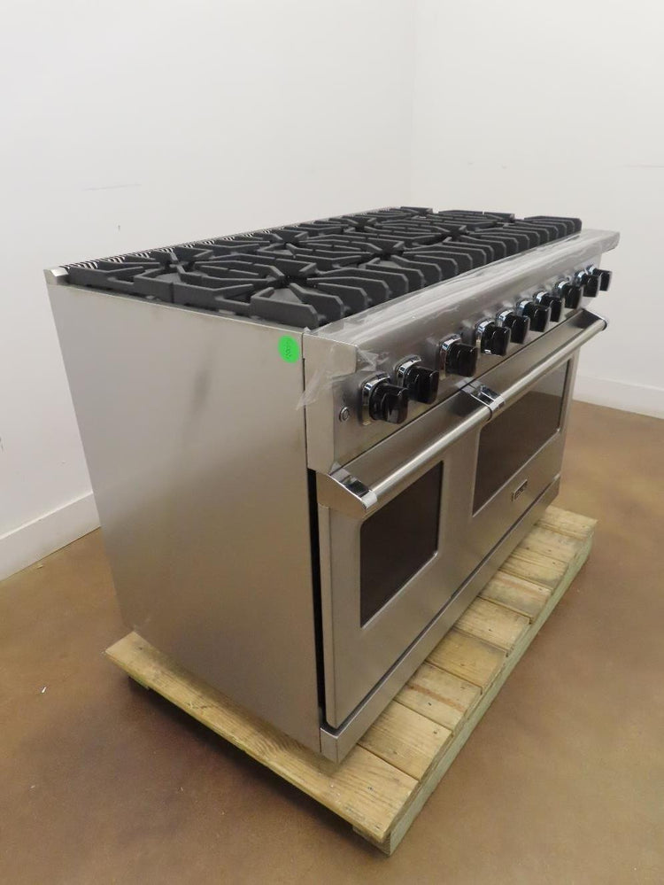 Viking 5 Series VGR5488BSS 48" Freestanding Gas Range 2020 Model Production IMGS