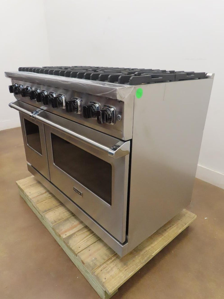 Viking 5 Series VGR5488BSS 48" Freestanding Gas Range 2020 Model Production IMGS