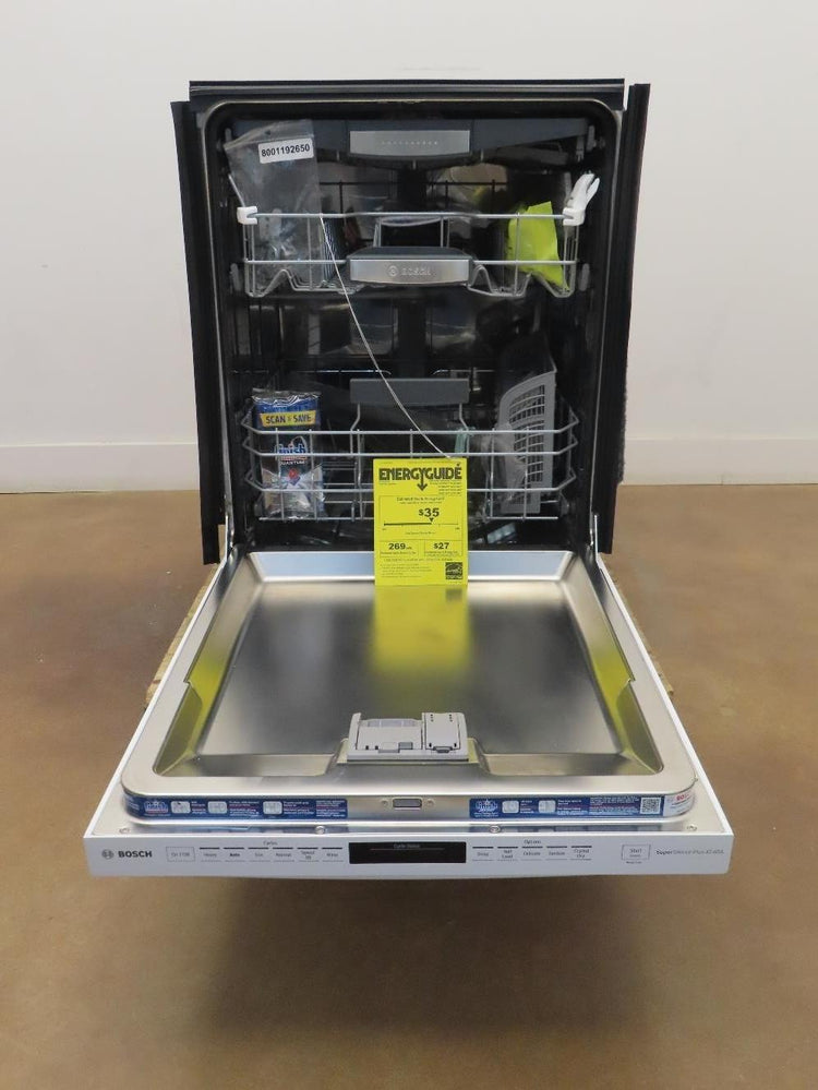 Bosch 800 Series SHXM78Z52N 24" Fully Integrated BuiltIn 42 dba White Dishwasher
