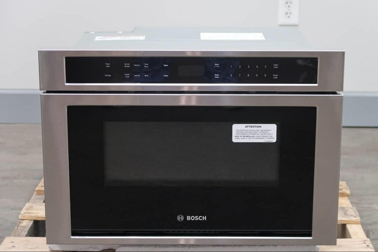 Bosch 800 Serie 24"  Touch Control 950W Built-in SS Microwave Drawer HMD8451UC