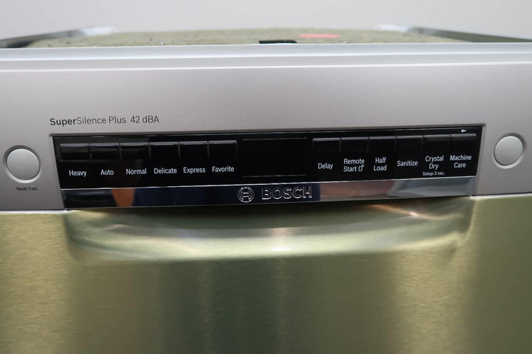 Bosch 800 Series 24" Full Console SS ADA Smart 42 dBA Dishwasher SGE78B55UC