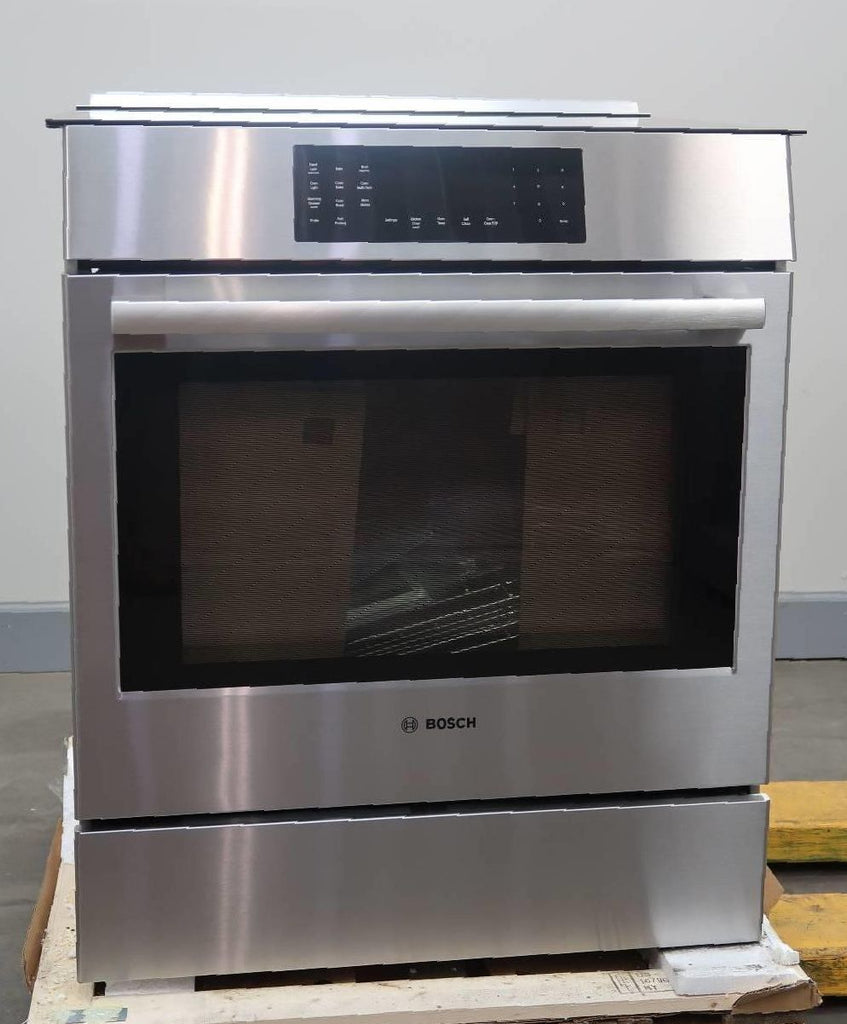 NIB Bosch Benchmark Series 30" FlexInduction Slide-In Induction Range HIIP056U