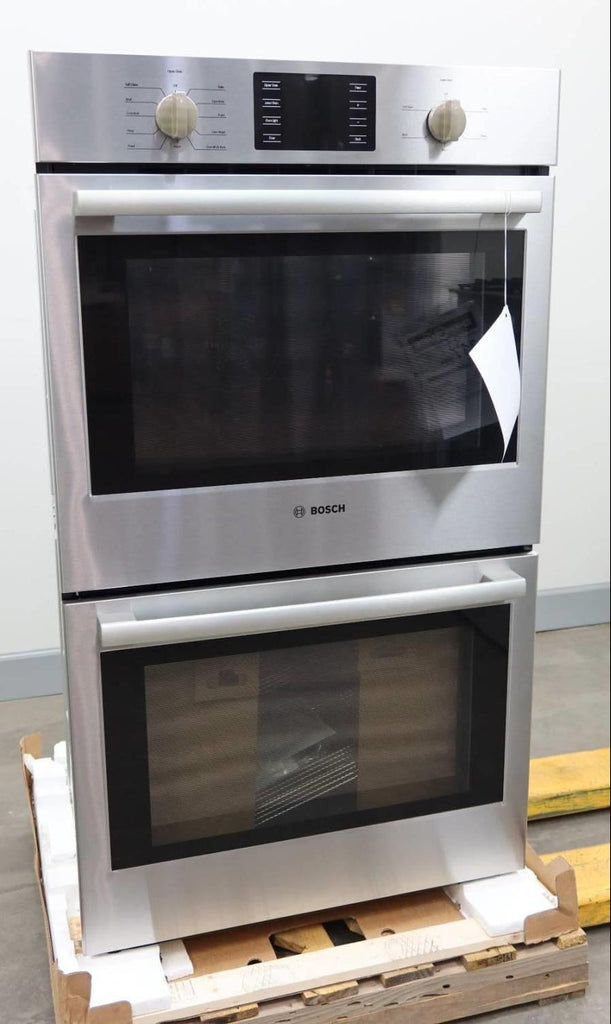 Bosch 500 Series 30" 10 Mode Eco Clean Double Electric SS Wall Oven HBL5651UC