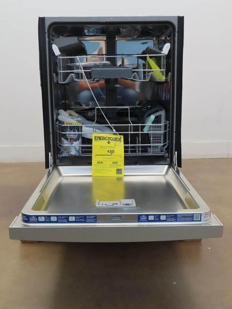 Bosch 100 Series SHEM3AY55N 24" 50 dBA Full Console Dishwasher Full Warranty Pic