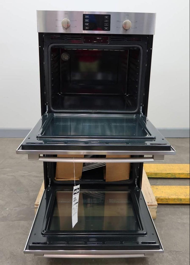 Bosch 500 Series 30" 9.2 cu.ft EcoClean Double SS Electric Wall Oven HBL5551UC