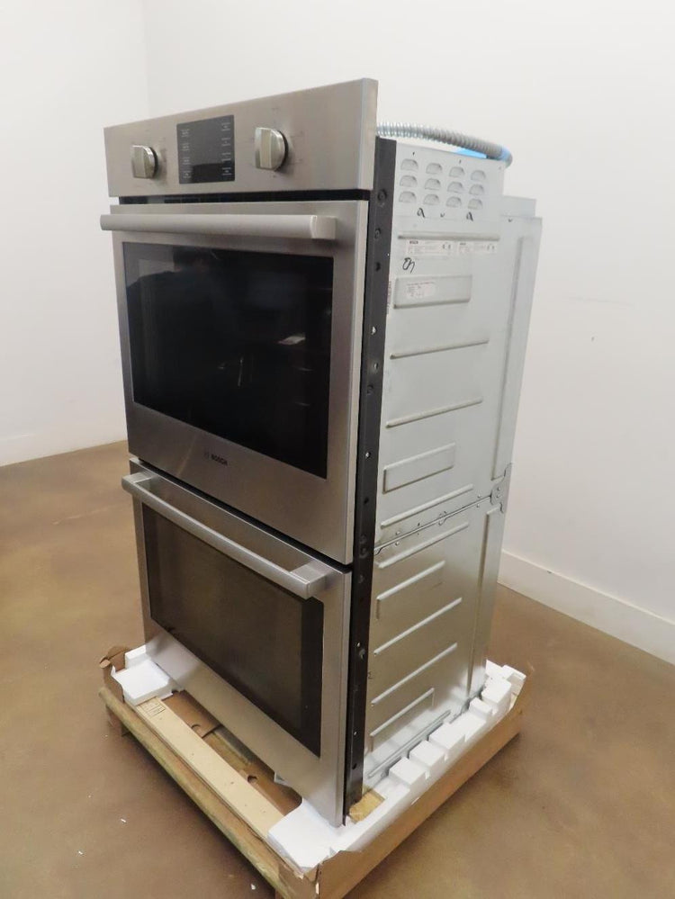 Bosch 500 Series HBL5651UC 30" Convection Double Electric Wall Oven PerfectFront