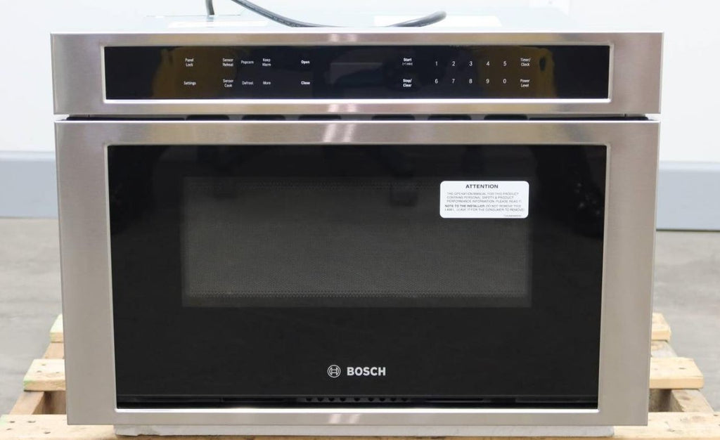 Bosch 800 Serie 24"  SS Touch Control 950W Built-in Microwave Drawer HMD8451UC