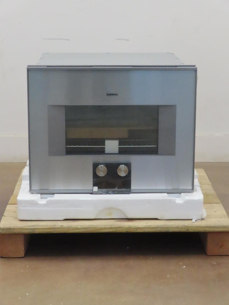 Gaggenau 400 Series BS474612 24" Single Combi-Steam Smart Electric Wall Oven Pic
