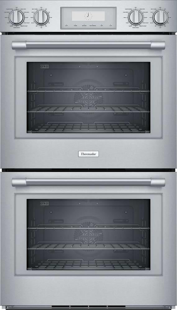 Thermador Professional Series PO302W 30" Self-Clean Mode Double Wall Oven Pics