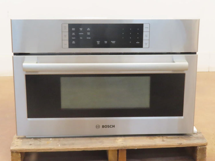 Bosch 800 Series HMC80252UC Stainless Steel 30" 2 in 1 Speed Microwave Oven Pics