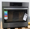 Bosch 800 Series 30" Smart Single Electric Black Stainless Wall Oven HBL8443UC
